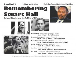 Remembering Stuart Hall