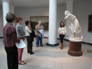 UMMA's trained docents will accompany for a guided tour