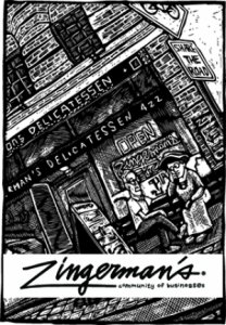 Zingerman's illustration & logo