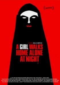 Cover for "A Girl Walks Home Alone At Night"