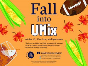 Fall into UMix Flyer