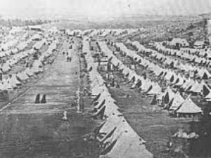 Boer War camp