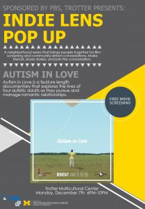 Flyer for the Film Autism in Love. Flyer for the Film Autism in Love.