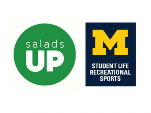 Rec Sports and Salads UP logos Rec Sports and Salads UP logos