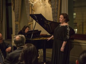 Jamie Barton and Pianist Performing