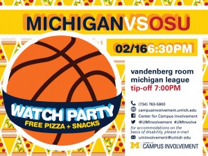 Michigan vs OSU Watch Party