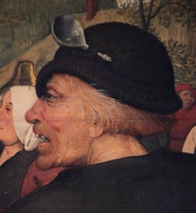 Detail, Bruegel's Peasant Dance
