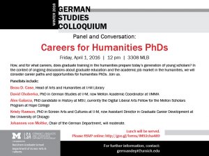 Careers for Humanities PhDs