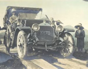 From Motor Days in Japan, 1917. Part of the Transportation History Collection.