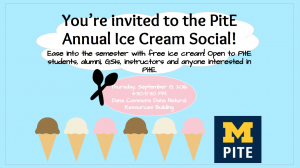 Ice Cream Social Flyer