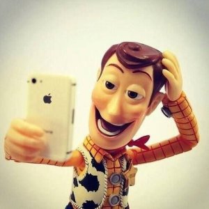 Pixar Woody Selfie