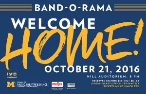 Band-O-Rama: Welcome Home!