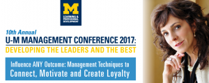 U-M Management Conference 2017