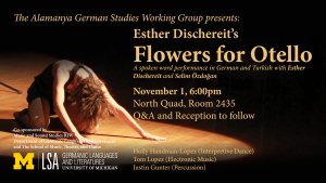 Flowers for Otello digital poster
