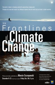 Exhibition Poster: The Frontlines of Climate Change