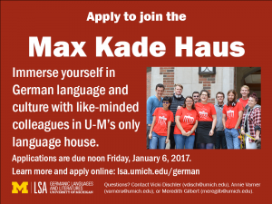 photo of max kade students with the deadline of jan 9, 2017
