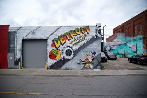 Detroit mural