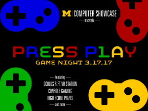 Press Play Game Night