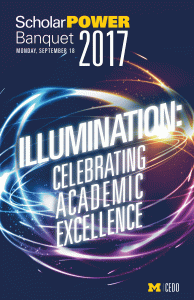 ScholarPOWER Banquet Flyer