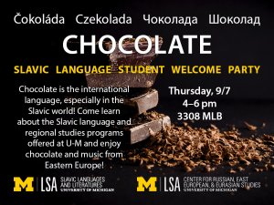 Slavic 2017 Welcome Party