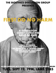 First do not harm