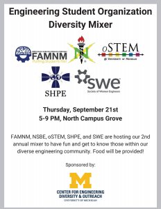 Diversity Mixer Flyer