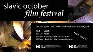 Slavic October 2017 film festival infographic