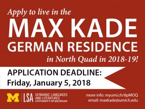 max kade ay 2018-19 application deadline 1/5/18