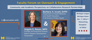 Faculty Forum on Outreach and Engagement