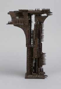 William Tarr, 'Study for Gates of the Six Million,' ca. 1980, bronze. University of Michigan Museum of Art, Bequest of Gertrude Kasle, 2016/2.113