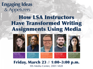 Transforming writing assignments with media