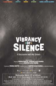 Movie poster for Vibrancy of Silence