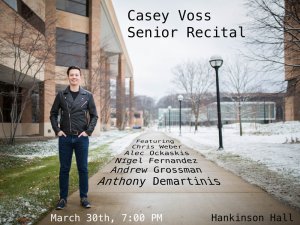 Senior Recital: Casey Voss, percussion