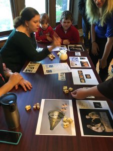 Family program at the Kelsey Museum