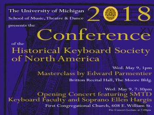 Historical Keyboard Society of North America: SMTD Faculty Recital