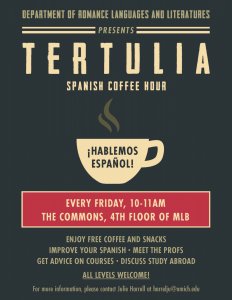 Tertulia poster