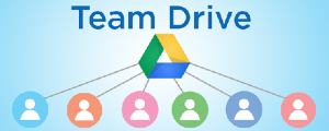Google team drives logo