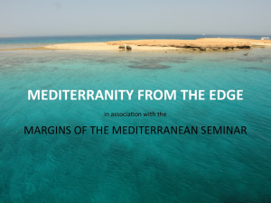 ASP Workshop | "Mediterranity from the Edge" in Association with the Margins of the Mediterranean Conference