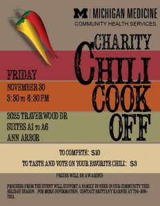 Chili Cook-off for Charity