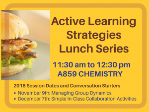 Active Learning Strategies Lunch Series