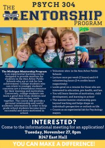Michigan Mentorship Program