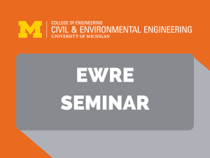 EWRE Seminar