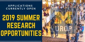 Summer Research Application