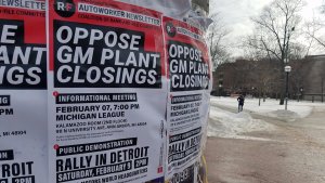Oppose GM Plant Closings: Informational Meeting, 7pm Thursday (Feb 7)
