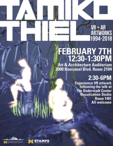 Tamiko Thiel Event Poster