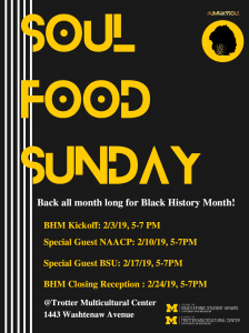 Soul Food Sunday Flyer