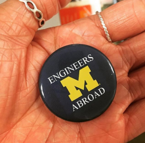Picture of "Engineers Abroad" pin