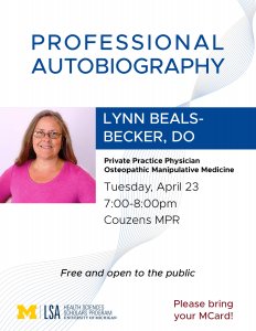 Lynn Beals-Becker flyer