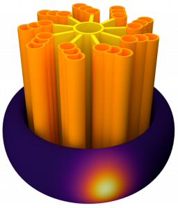 cartoon of a procentriole