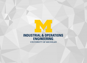 U-M Industrial & Operations Engineering wordmark